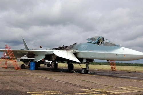 Ngoài chiếc Su-57 vừa rơi thì còn khá nhiều mẫu thử T-50 khác gặp sự cố nghiêm trọng. Ảnh: RIA Novosti.