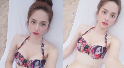 Hình ảnh nóng bỏng mới chia sẻ của Hương Giang khiến dân tình xôn xao