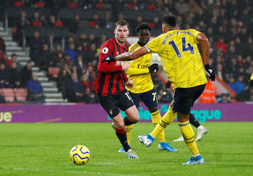 Bournemouth 1-1 Arsenal: Arteta ra mắt, Pháo thủ vẫn không thắng trận thứ 4 liên tiếp