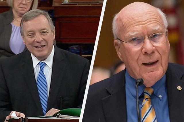 Hai nghị sĩ Mỹ Dick Durbin và Patrick Leahy (Ảnh: ABS)