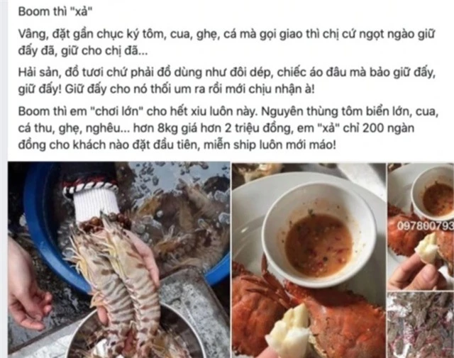 Hận kẻ bom hàng, bà chủ xả gần chục ký hải sản chỉ... 200 ngàn đồng - 1