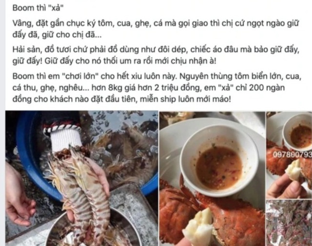 Hận kẻ "bom" hàng, bà chủ "xả" gần chục ký hải sản chỉ... 200 ngàn đồng