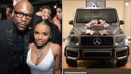 Mayweather tặng quà "khủng" cho con gái dịp Giáng Sinh