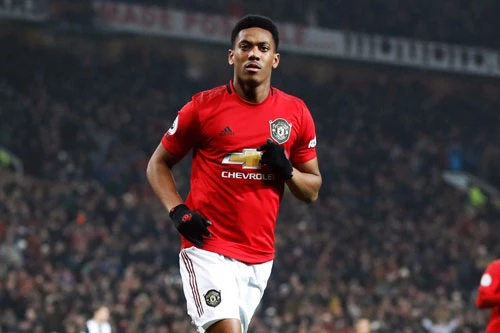 Tiền đạo: Anthony Martial (M.U).