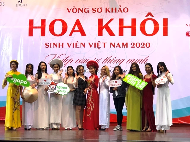 vòng sơ khảo cuộc thi “Hoa khôi Sinh viên Việt Nam 2020” 