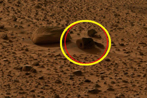 Ngỡ ngàng trước bức ảnh nghi là nhà của người ngoài hành tinh trên sao Hỏa