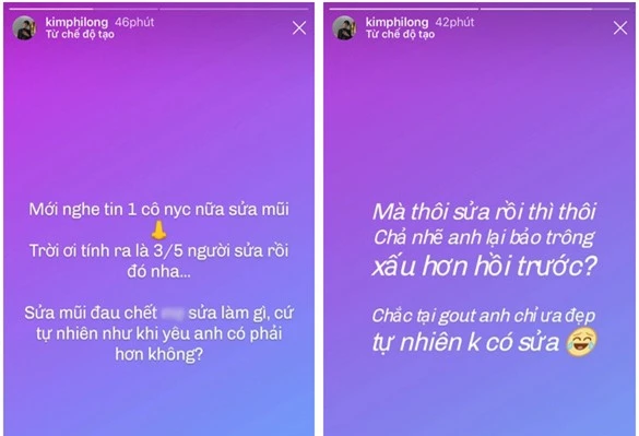 Chán tố bạn gái Ohsusu qua đêm với Misthy, thanh niên thị phi Kim Phi Long lại chê tình cũ... sửa mũi xấu - Ảnh 2.