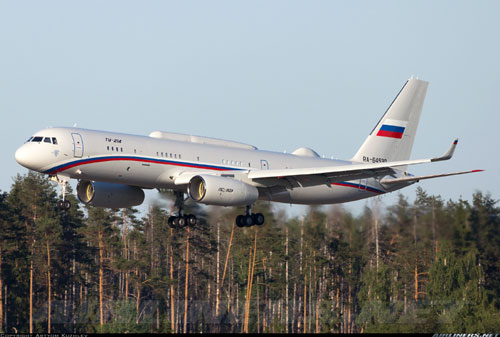 Máy bay tác chiến lạ hoắc của Nga Tu-214PU-SBUS bất ngờ xuất hiện ở Syria?