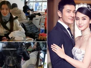 Angelababy đưa con trai đi Nhật nghỉ Giáng sinh, Huỳnh Hiểu Minh vắng bóng