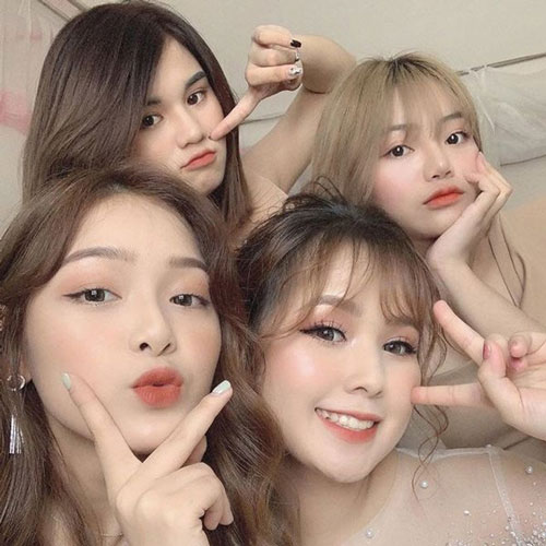 Dàn phù dâu đẹp ngang ngửa cô dâu Dàn phù dâu đẹp ngang ngửa cô dâu