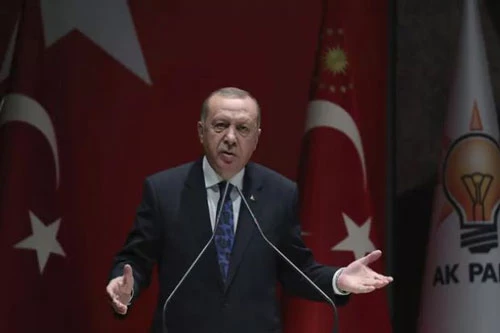 Tổng thống Thổ Nhĩ Kỳ Tayyip Erdogan. (Ảnh: AP)