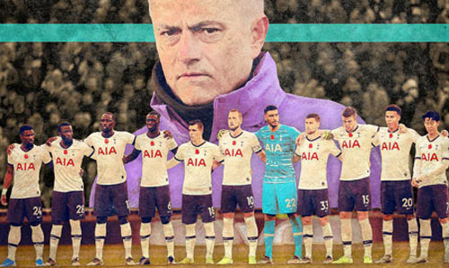 Mourinho đối diện bài toán khó sau 10 trận tại Tottenham
