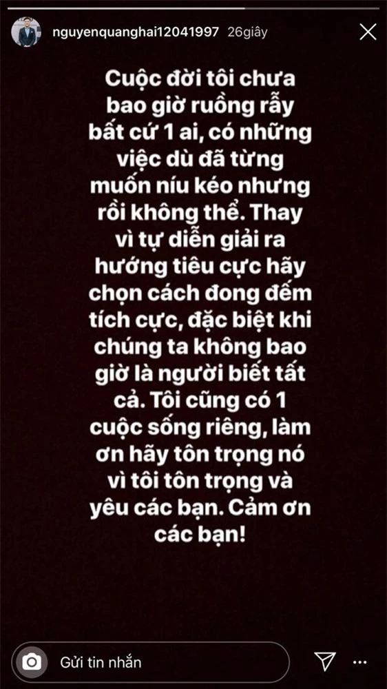 Quang Hải vừa có bạn gái mới, Nhật Lê cũng xóa hết ảnh thời yêu đương xưa cũ, chấm dứt mối tình năm 17 tuổi  - Ảnh 2.