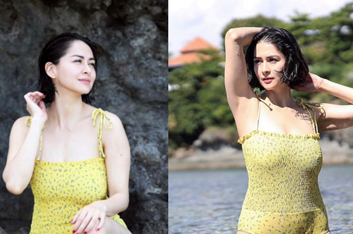 Mỹ nhân đẹp nhất Philippines diện bikini khoe body bên bờ biển: Mẹ 2 con rồi mà vẫn hot quá!