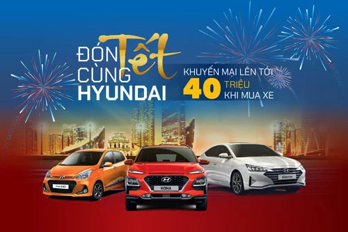 3 mẫu xe Hyundai được giảm giá trong tháng 12 này.