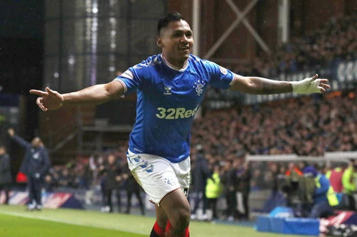 5. Alfredo Morelos (Rangers và ĐT Colombia, 40 bàn sau 55 trận).