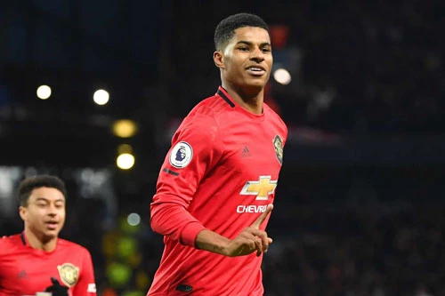 5. Marcus Rashford (M.U, 12 bàn, tổng số phút thi đấu: 1.733 phút).