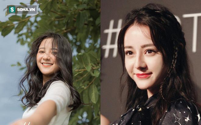Được khen giống mỹ nhân Địch Lệ Nhiệt Ba, nữ sinh 18 tuổi khoe ảnh trước dậy thì gây bất ngờ