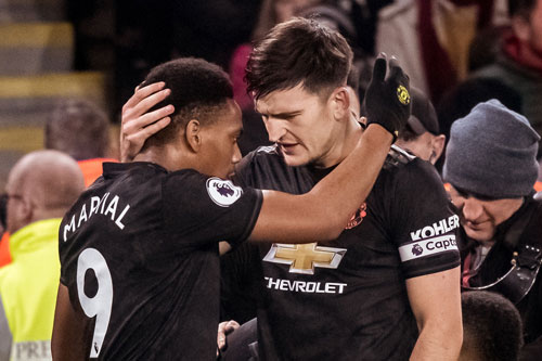 Đội hình tiêu biểu vòng 20 Premier League: Vinh danh Maguire, Martial