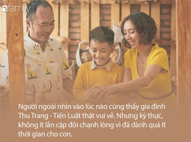Vợ chồng làng hài Thu Trang - Tiến Luật và câu chuyện dạy con: Nam diễn viên vô tư đẩy "vai ác" cho vợ vì lý do khó đỡ - Ảnh 2.