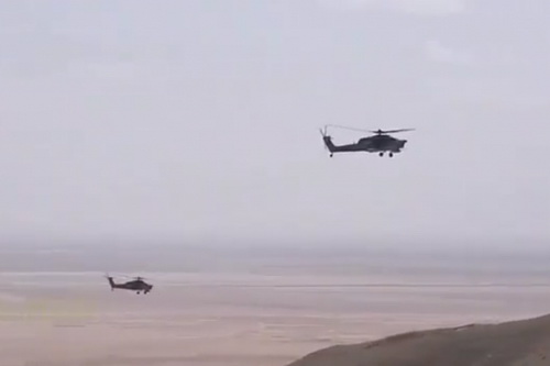 Số lượng lớn trực thăng Mi-28N được phát hiện tại thành phố Homs của Syria
