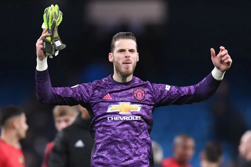 Thủ môn: David De Gea (M.U).