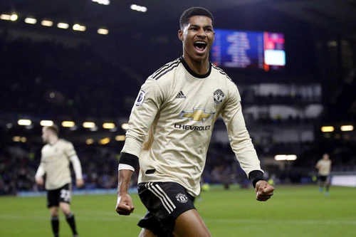 Tiền đạo: Marcus Rashford (M.U).