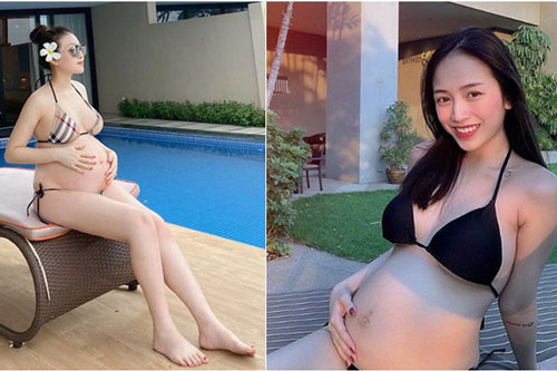 Hai tiểu thư nhà đại gia kết hôn tuổi 20, khi mang bầu càng đẹp xuất sắc khiến ai ngắm cũng mê