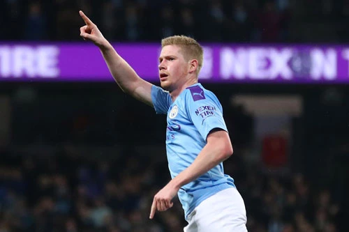 Tiền vệ: Kevin De Bruyne (Man City).