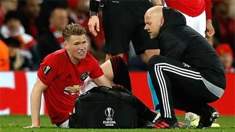 McTominay phải ngồi ngoài khoảng 8 tuần