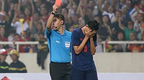  cầu thủ U23 Thái Lan không bị treo giò như Việt Nam dù nhận thẻ đỏ?
