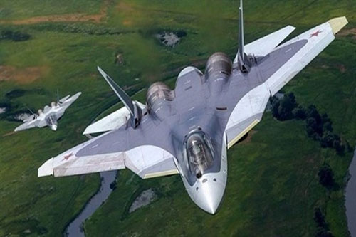 Thần điểu Su-57/T-50 Nga bị rơi vì động cơ Izdelie 30?