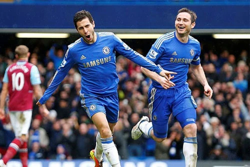 Hazard đã 4 lần được bầu là cầu thủ xuất sắc nhất năm của Chelsea.