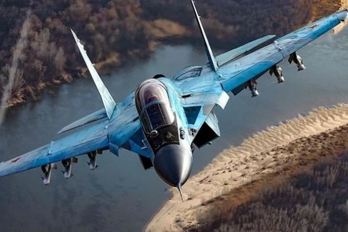 Nga đang nâng cấp tiêm kích MiG-35 để chào bán cho Ấn Độ. Ảnh: TASS.