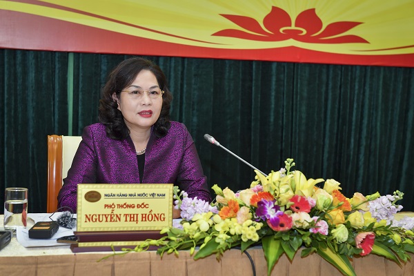 Phó Thống đốc Ngân hàng Nhà nước Nguyễn Thị Hồng.