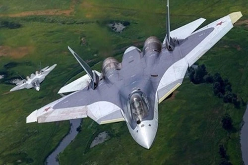 Chiến đấu cơ Sukhoi Su-57 của Nga chưa chính thức được biên chế vì thiếu động cơ Izdelie 30