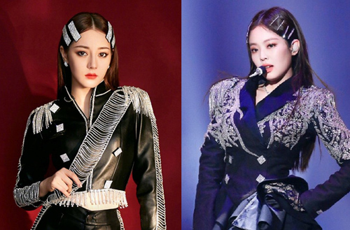 "Đêm xuân 2020": Địch Lệ Nhiệt Ba vướng nghi vấn đạo nhái Jennie (Black Pink)?