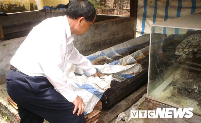 Sửng sốt với nghĩa địa mộ thân cây gỗ lim nguyên vẹn từ 3.000 năm trước ở Hưng Yên - Ảnh 1.