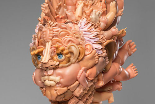 Ám ảnh rùng mình những tác phẩm nghệ thuật từ búp bê