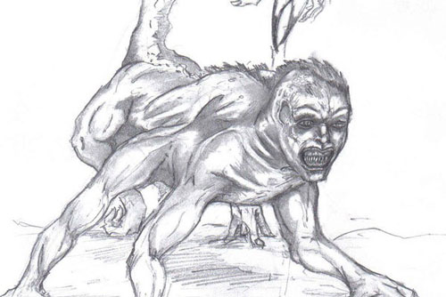 Rùng mình quái vật ăn thịt người vùng Trung Đông