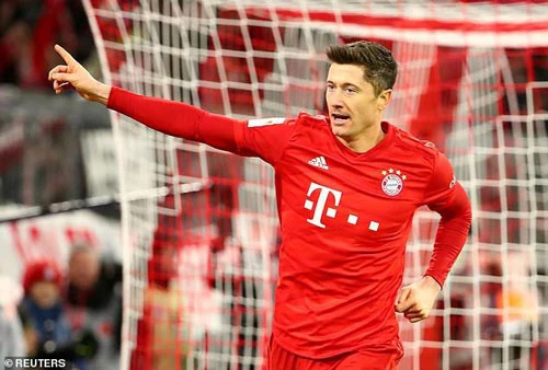 10. Robert Lewandowski - Dortmund, Bayern Munich, ĐT Ba Lan