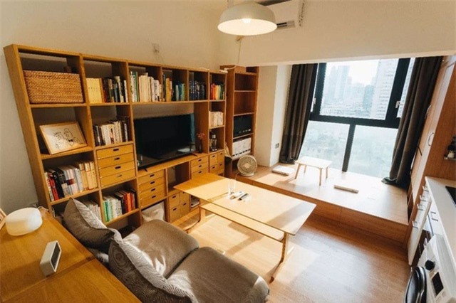 Căn hộ nhỏ tin hin chỉ hơn 30m² vẫn có thể tạo nên một không gian sống tuyệt đẹp nhờ những sáng tạo của gia chủ