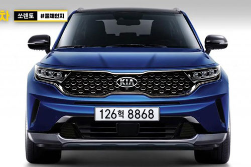 SUV Kia Sorento 2021 rò rỉ thiết kế trước ngày ra mắt