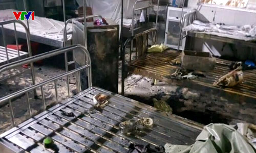 Nghệ An: ​Khởi tố, bắt tạm giam đối tượng đốt bệnh viện, đe dọa nữ điều dưỡng