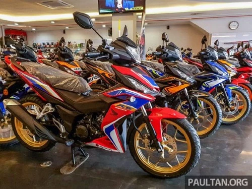  2020 Honda RS150R V2 được phát hiện tại đại lý Malaysia