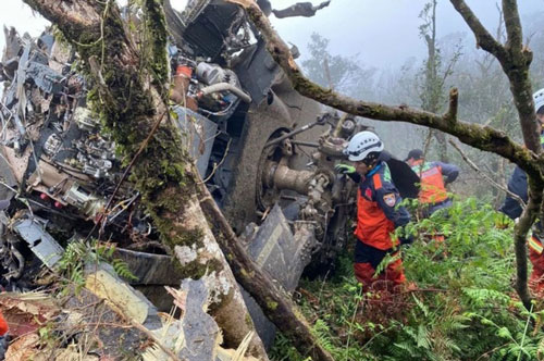 Chỉ huy lực lượng vũ trang Đài Loan thiệt mạng vì tai nạn trực thăng Black Hawk