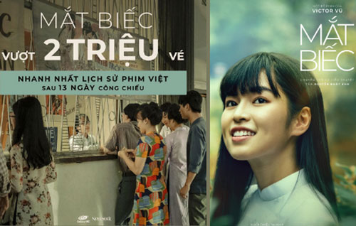 Mắt Biếc đạp đổ mọi kỷ lục với 2 triệu vé trong 13 ngày