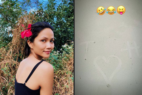 H'Hen Niê và bạn trai công khai thể hiện tình cảm cực ngọt, còn khéo léo úp mở danh tính đối phương đầy lãng mạn?