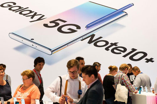 Samsung thống trị thị trường smartphone 5G