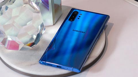 Samsung Galaxy Note 10+ có thêm bản 'xanh mắt biếc' tuyệt đẹp, giá 24,99 triệu đồng
